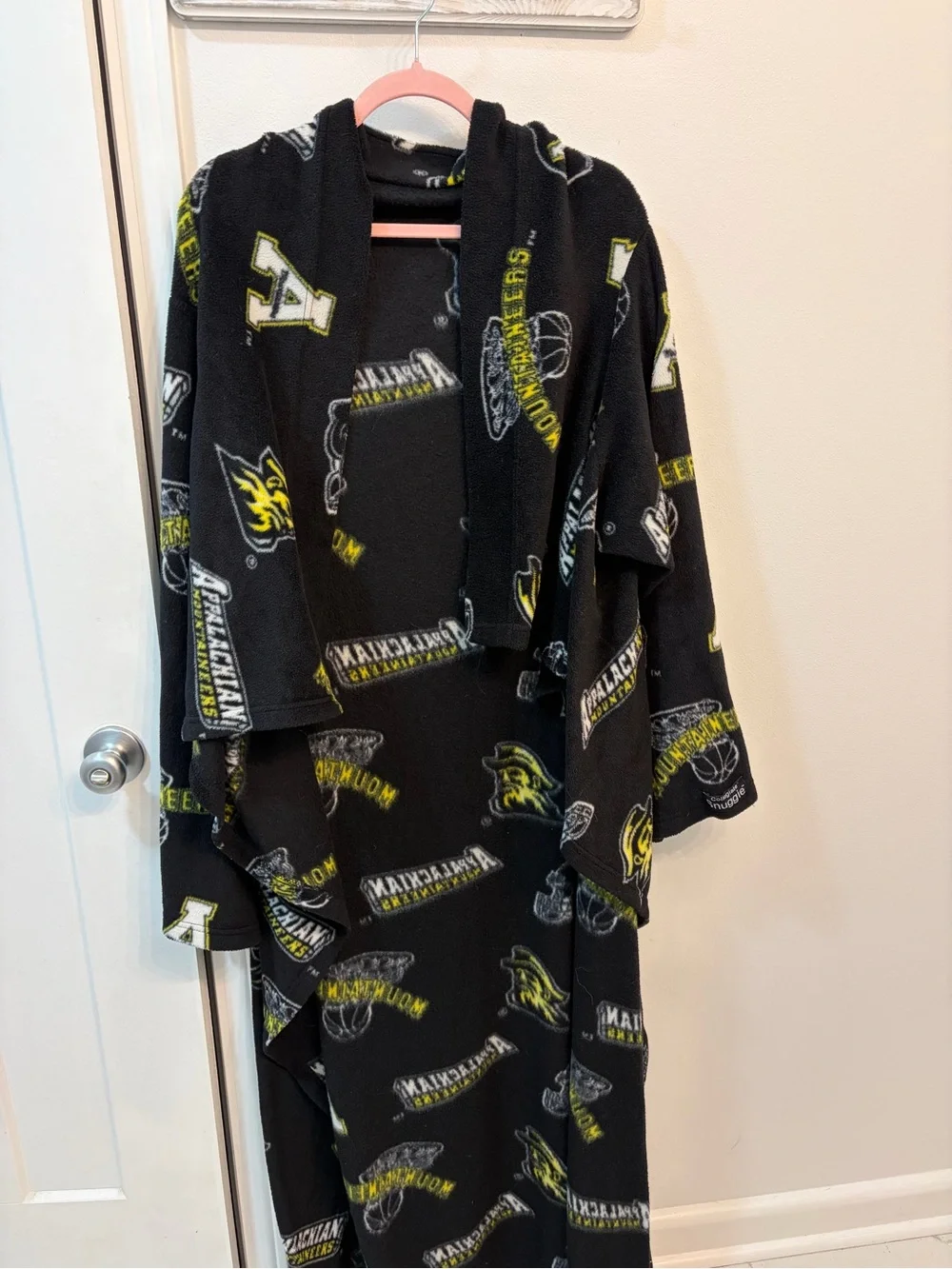 Y2K Fashion Inspired Wearable Fleece Blanket College Logo for Appalachian State